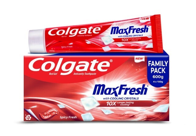 Colgate maxfresh Red Family Pack