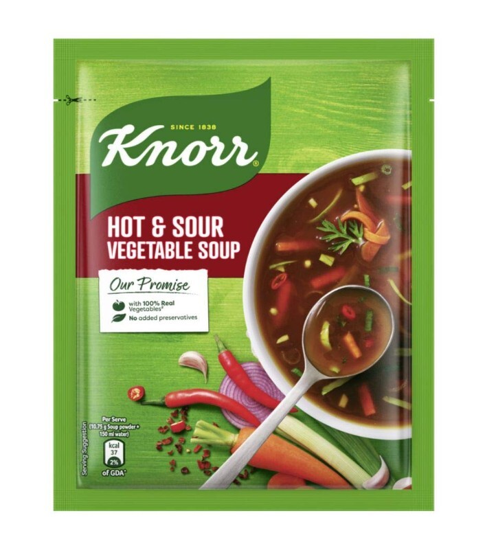 Knorr hot $ soul vegetable soup